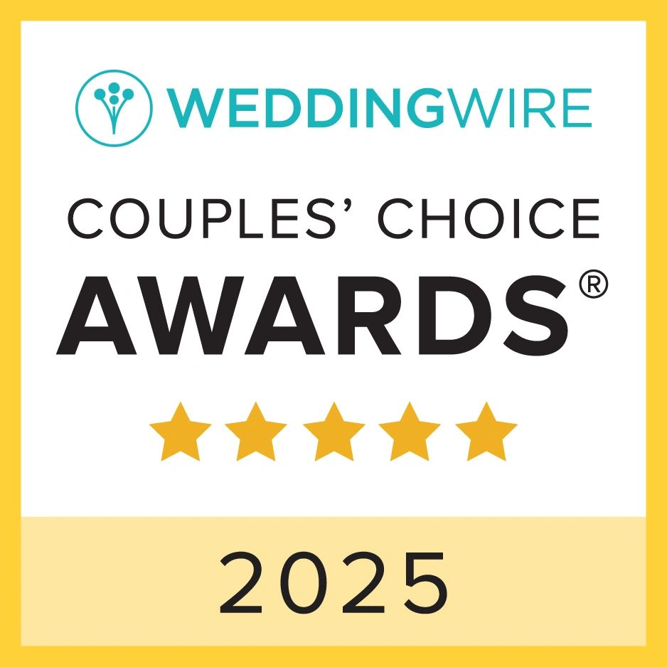 WeddingWire Couples' Choice Award 2025