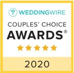 WeddingWire Couples' Choice Award 2020